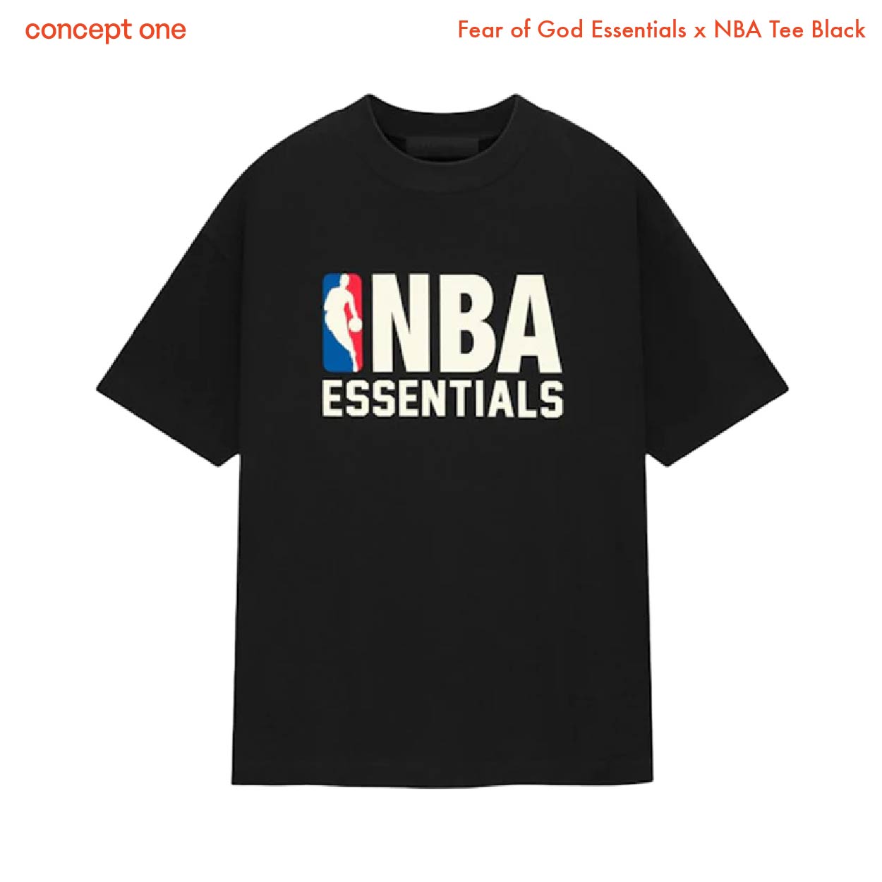 Fear of God Essentials x NBA Tee Black