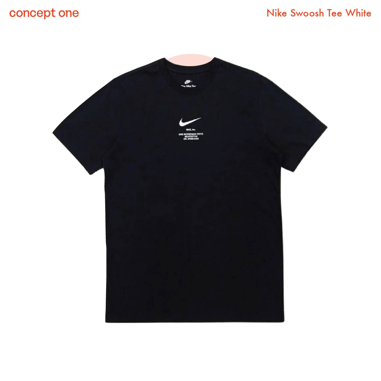 Nike Swoosh Tee Black Shirt DZ2882010