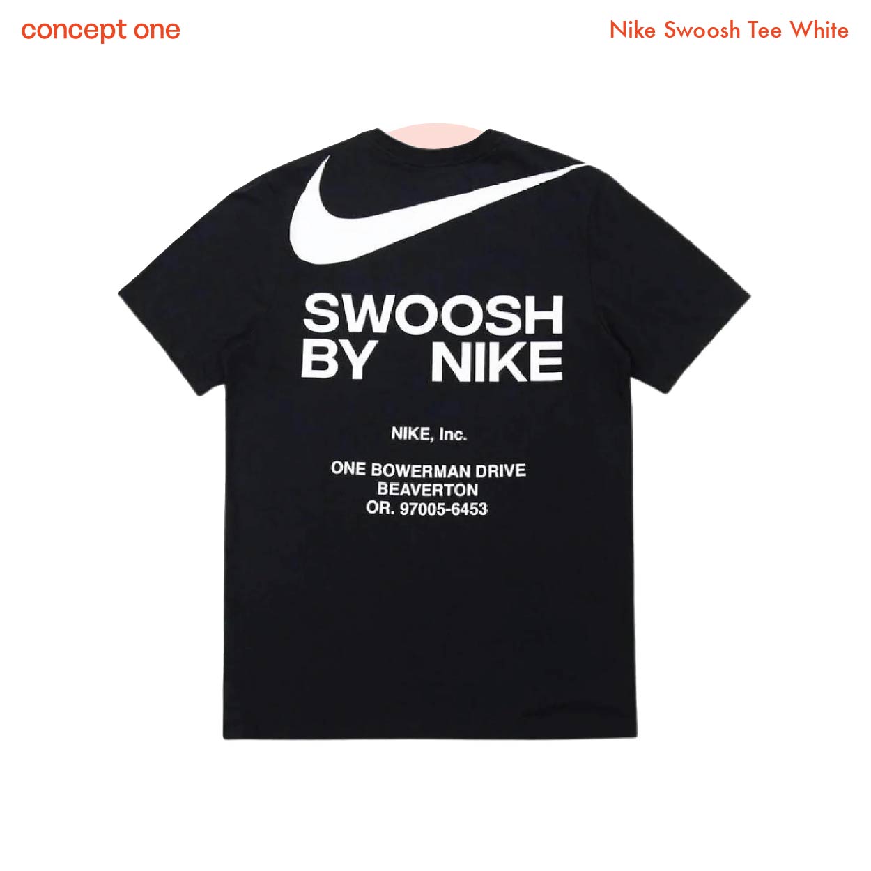 Nike Swoosh Tee Black Shirt DZ2882010