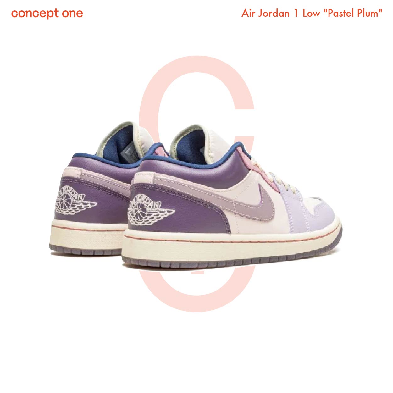 Air Jordan 1 Low "Pastel Plum" (W)