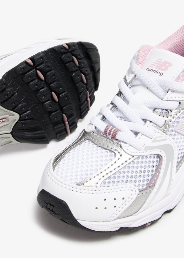 New Balance 530 White Mid Century Pink (GS)