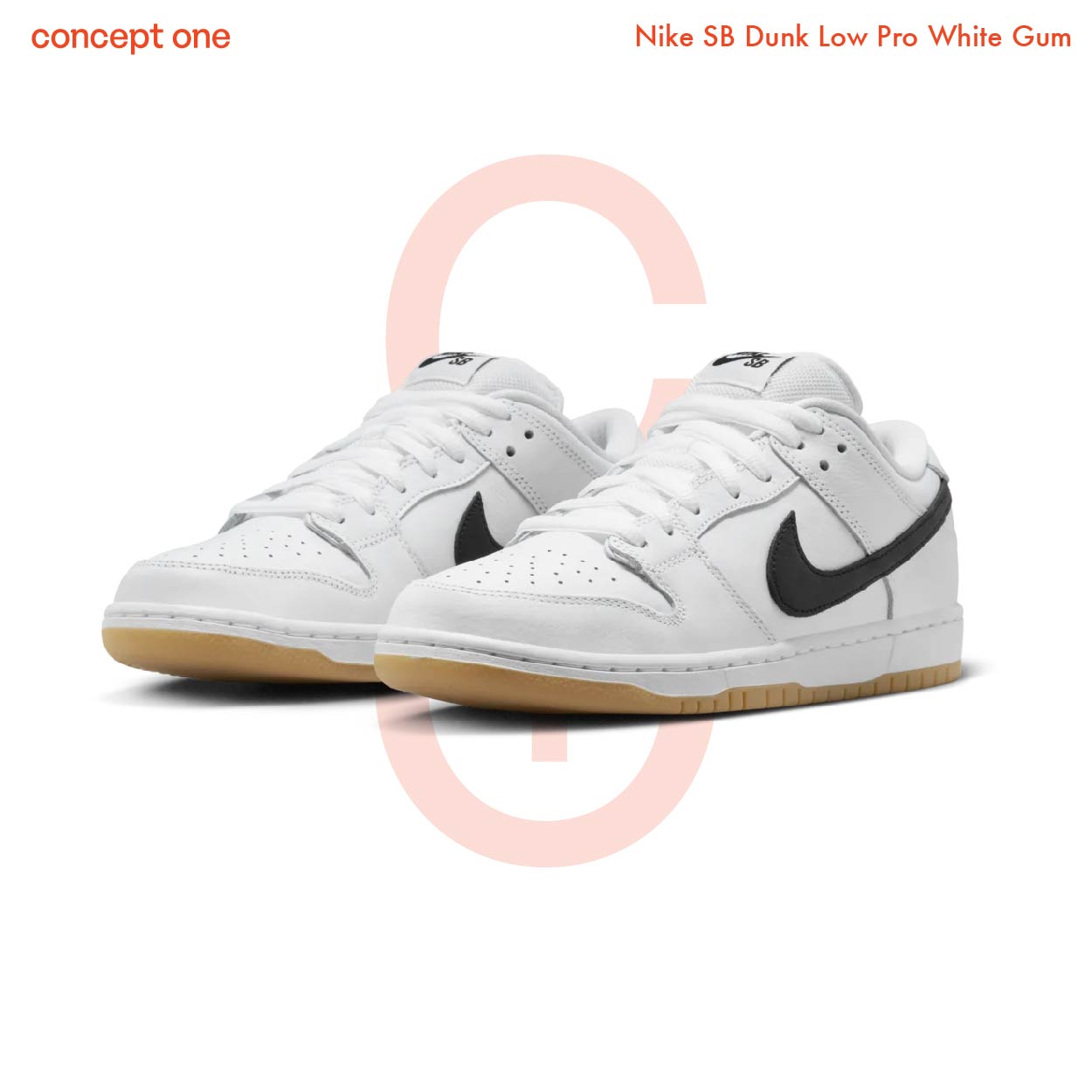 Nike SB Dunk Low Pro White Gum (M)
