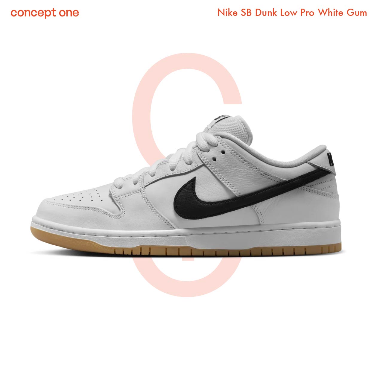 Nike SB Dunk Low Pro White Gum (M)