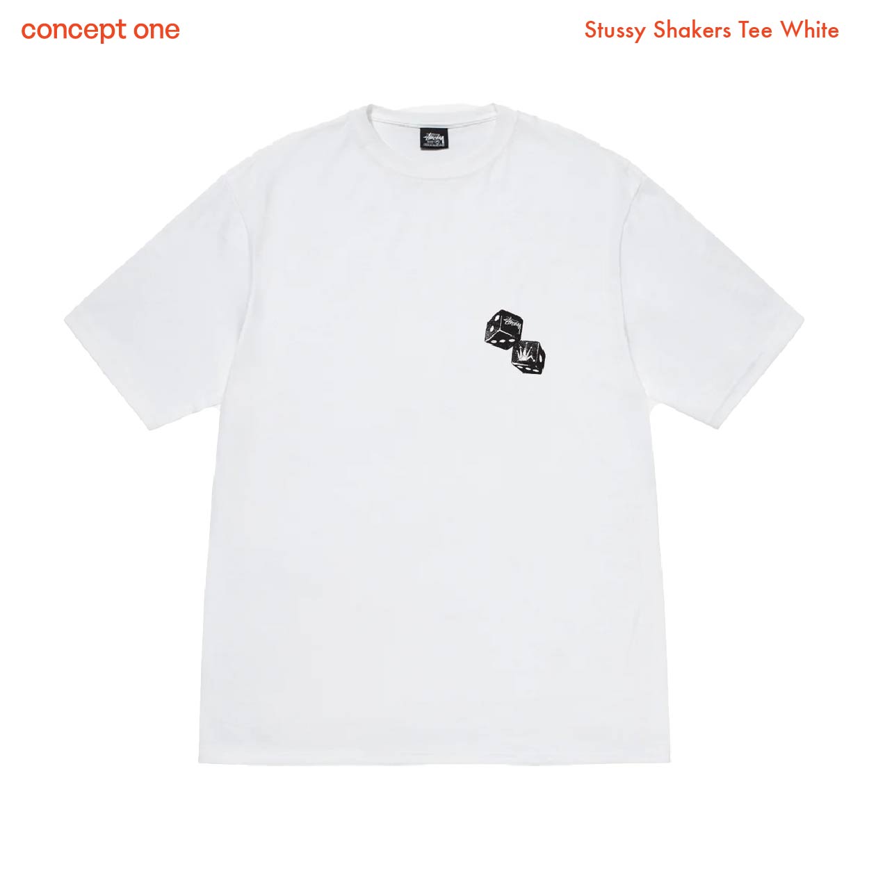 Stussy Shakers Tee White