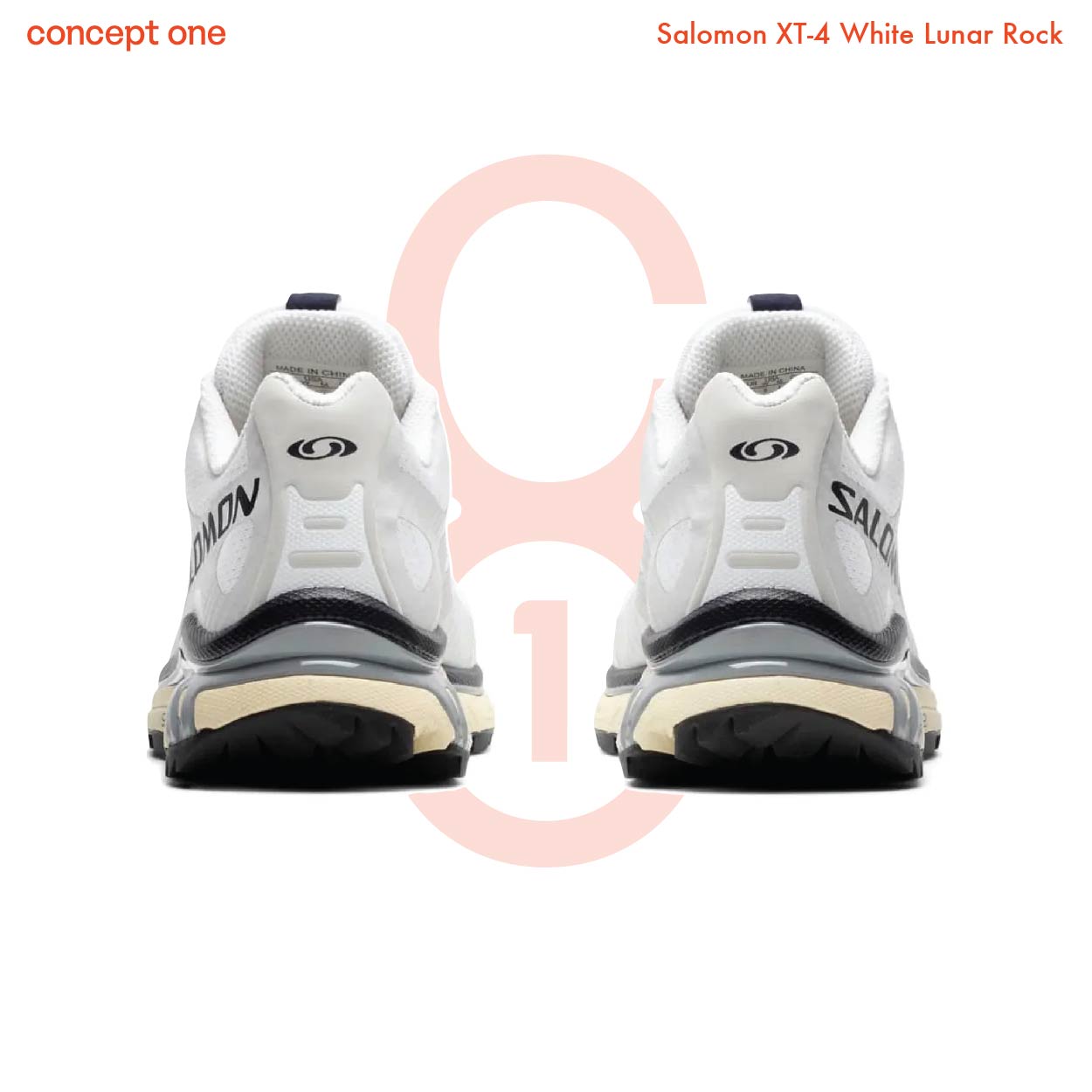 Salomon XT-4 White Lunar Rock (M)