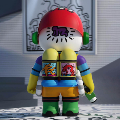 MEGA SPACE MOLLY 1000% × Keith Haring