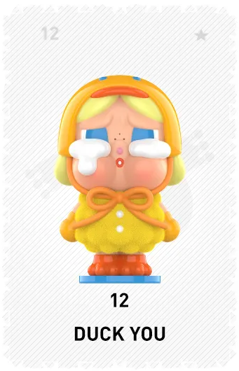 Crybaby crying again series figures