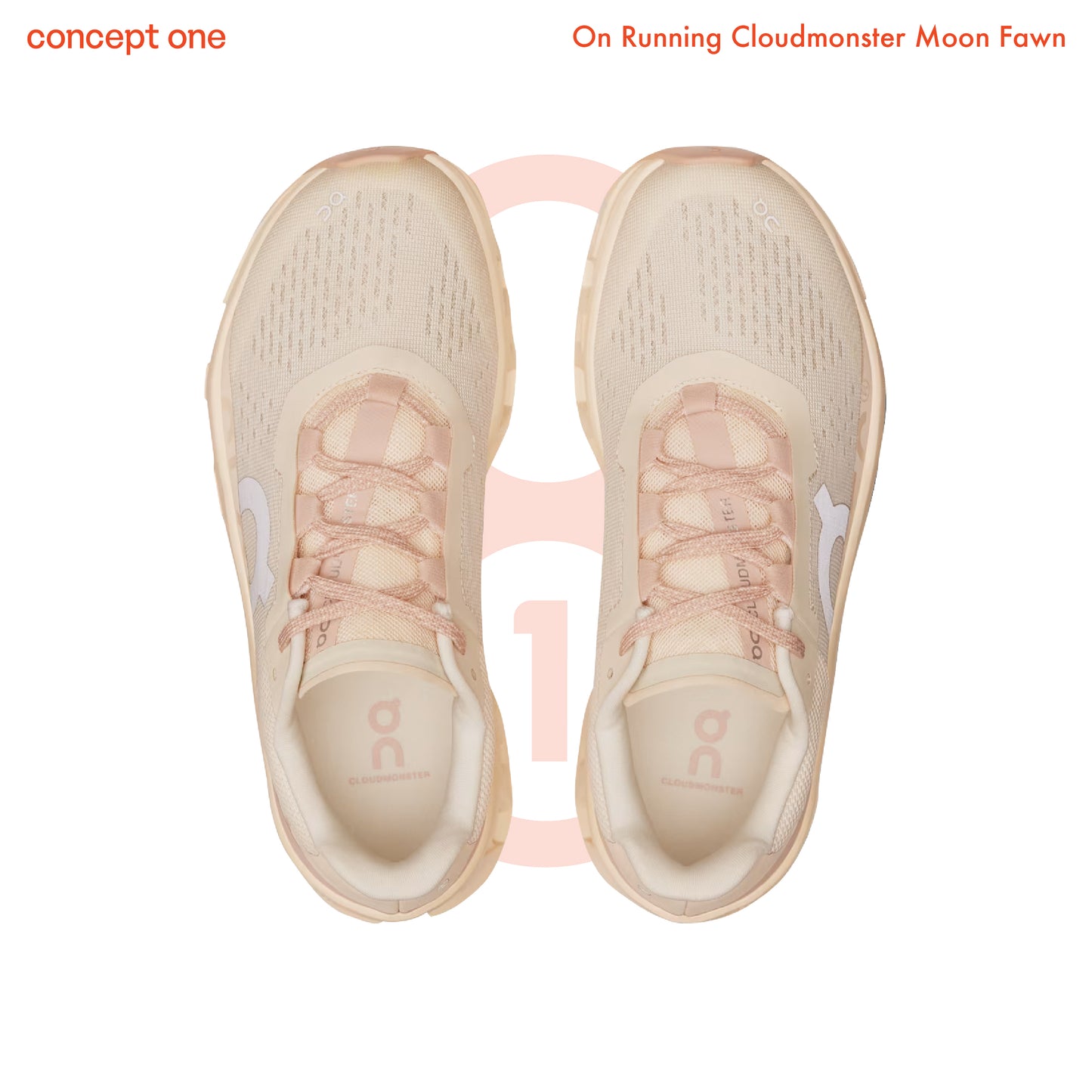 On Running Cloudmonster Moon Fawn (W)
