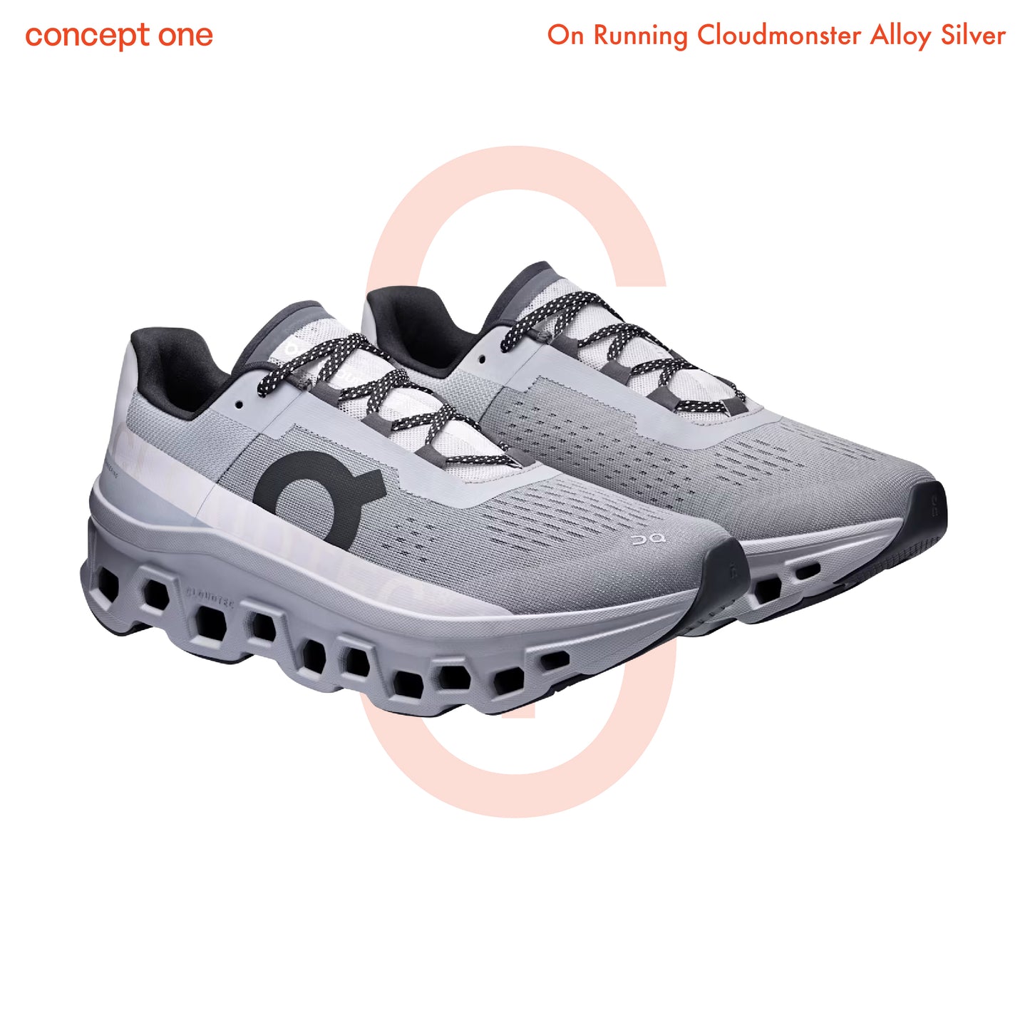 On Running Cloudmonster Alloy Silver Grey (M)