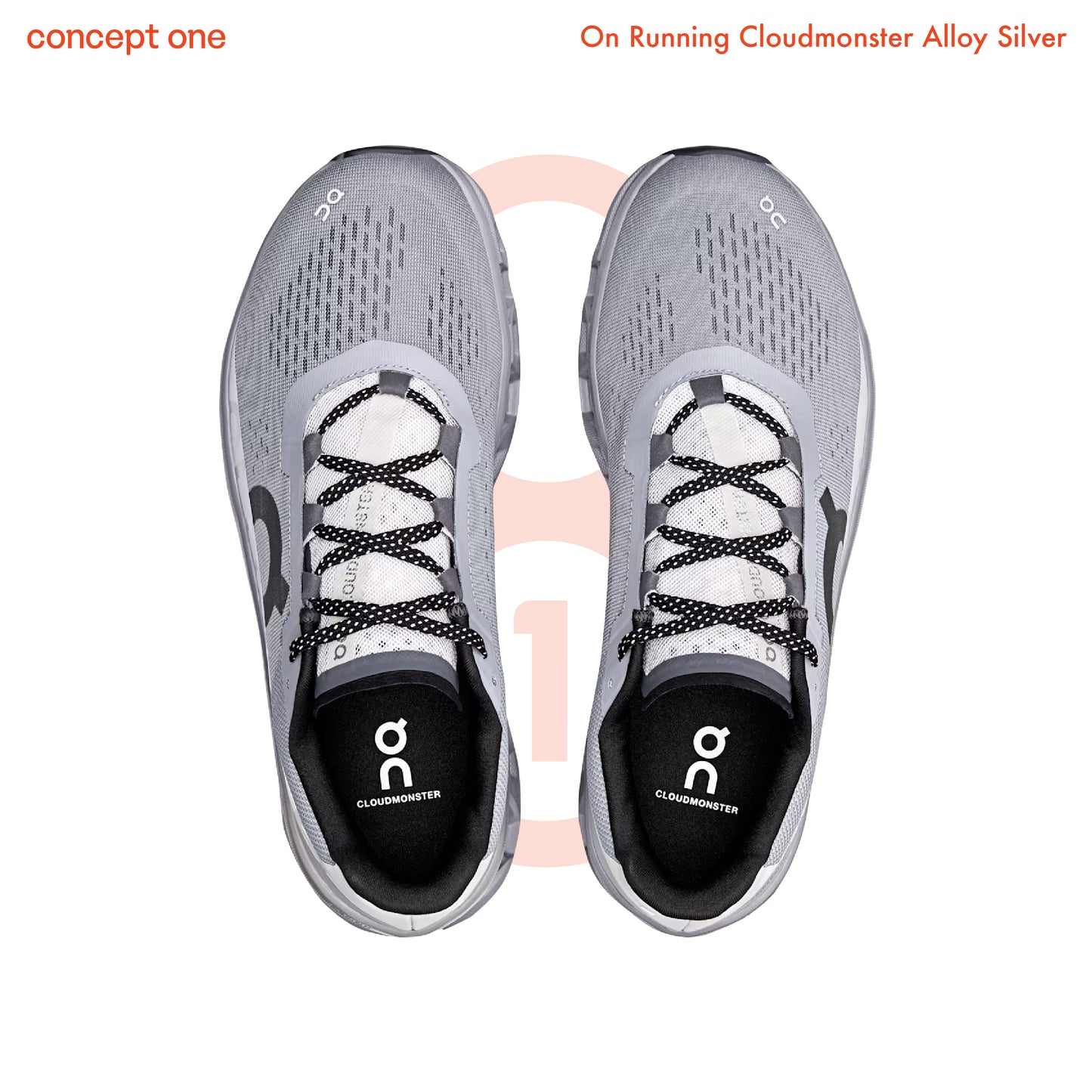 On Running Cloudmonster Alloy Silver Grey (M)