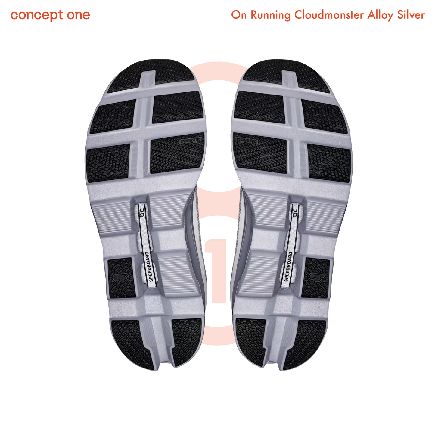 On Running Cloudmonster Alloy Silver Grey (M)