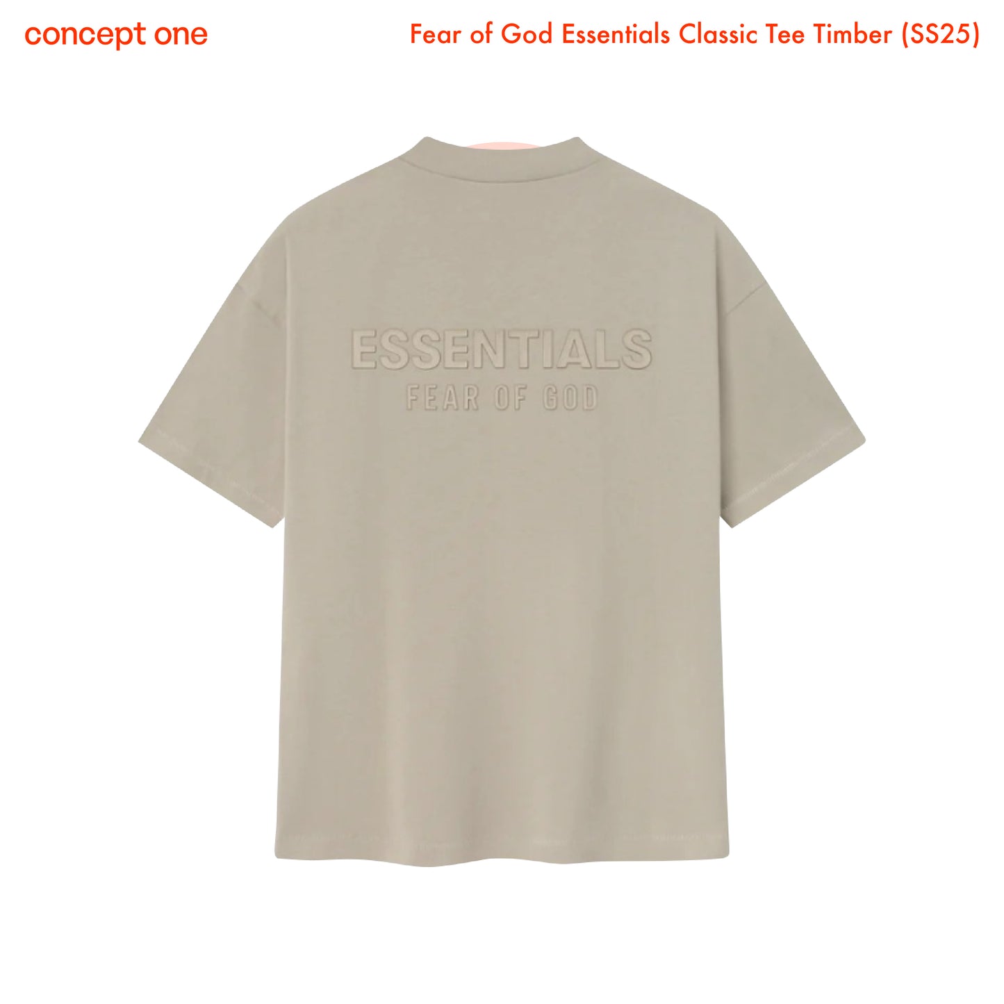 Fear of God Essentials Classic Tee Timber (SS25)