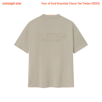Fear of God Essentials Classic Tee Timber (SS25)
