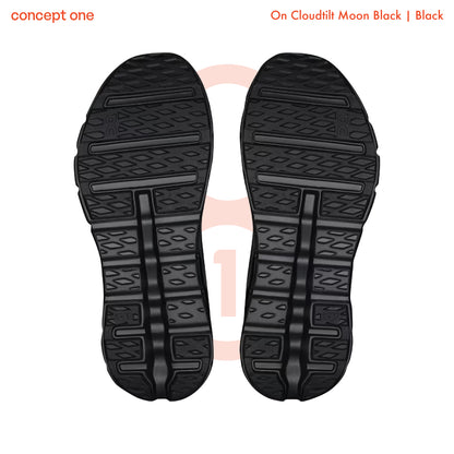 On Running Cloudtilt Moon Black (W)