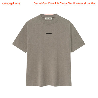 Fear of God Essentials Classic Tee Homestead Heather