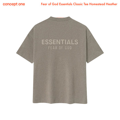 Fear of God Essentials Classic Tee Homestead Heather