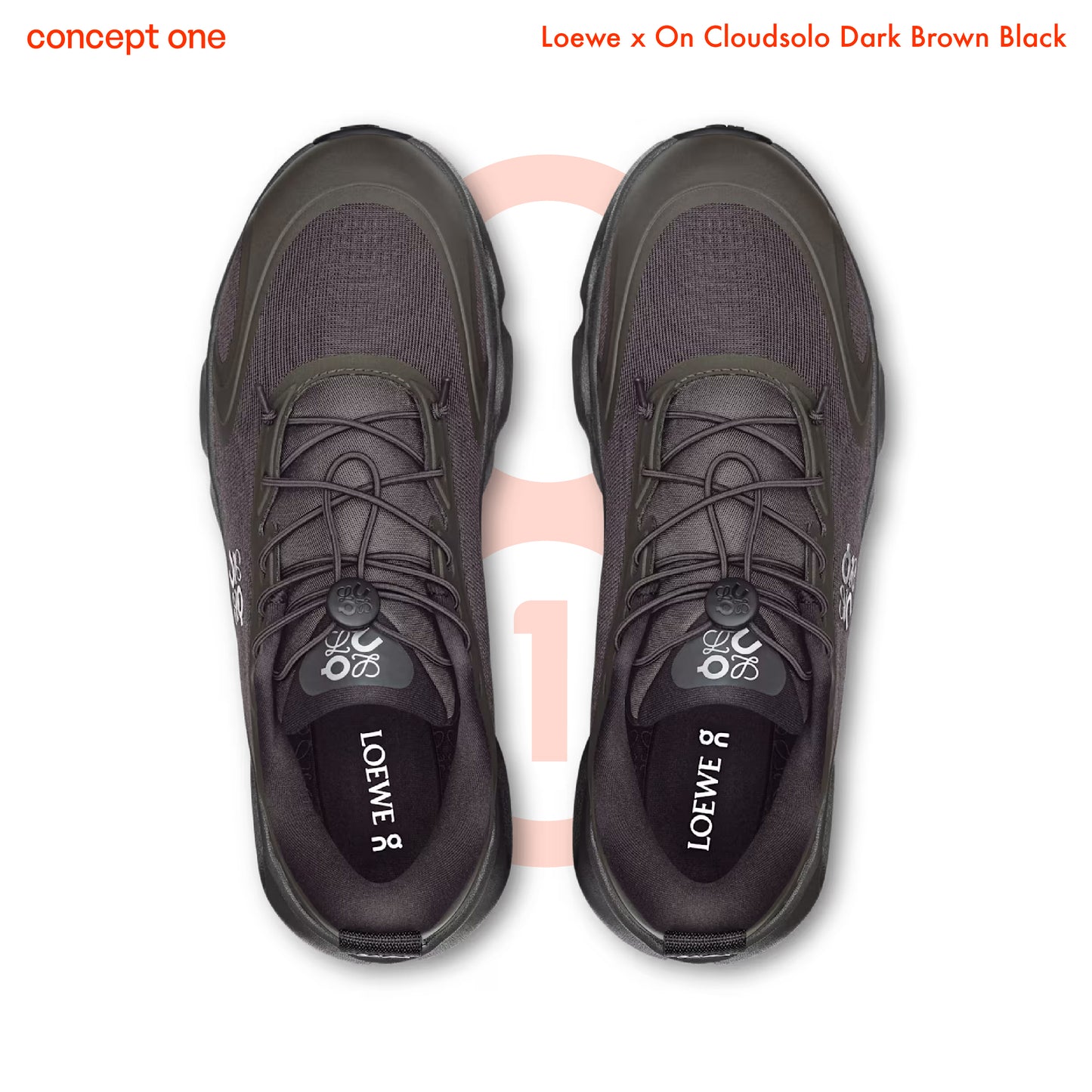 Loewe x On Cloudsolo Dark Brown Black (M)