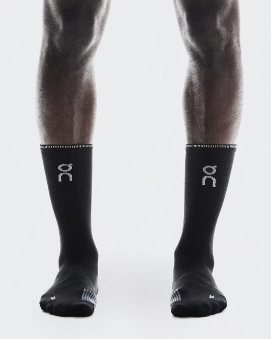 Performance Run Sock High Black (M)