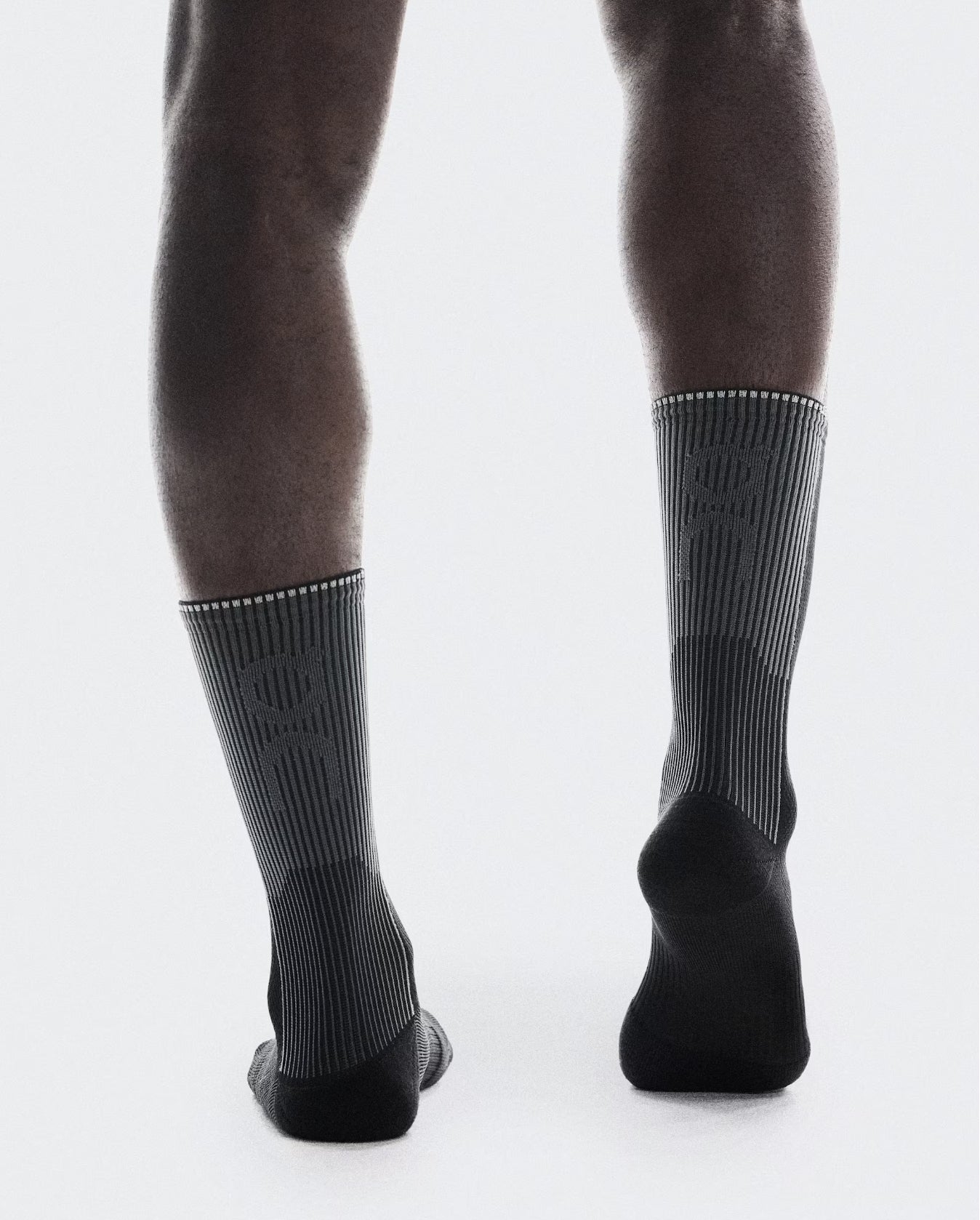 Performance Run Sock High Black (M)