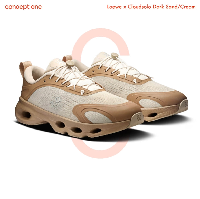 Loewe x On Cloudsolo Dark Sand Cream (M)