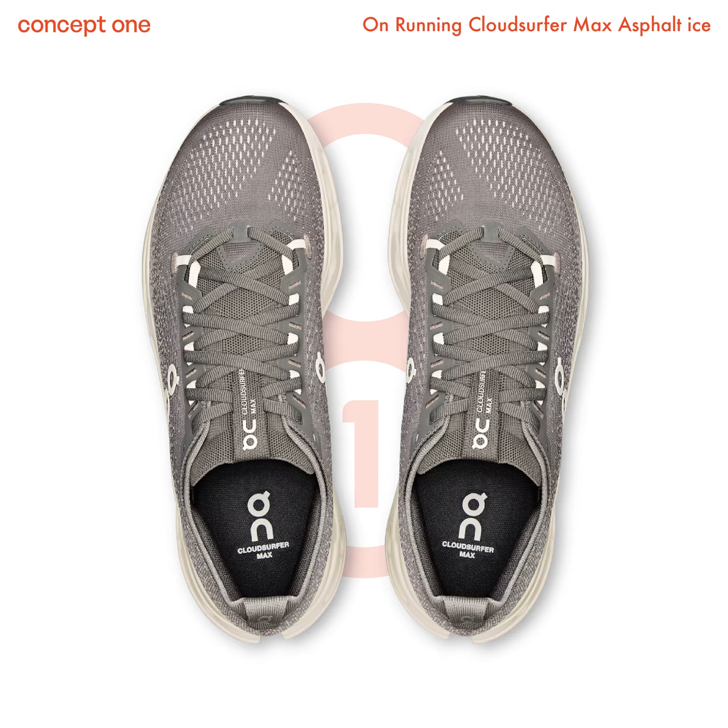 On Running Cloudsurfer Max Asphalt ice (W)