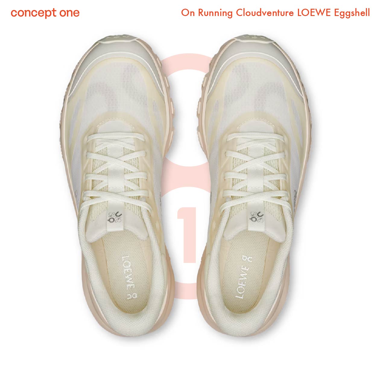 Loewe x On Cloudventure 2.0 Eggshell (W)