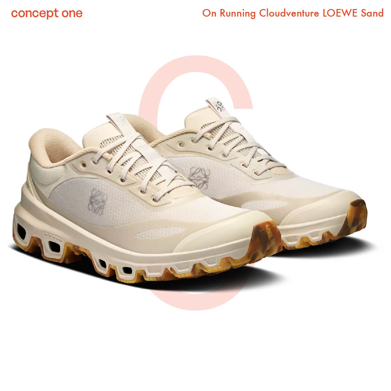 LOEWE × On Cloudventure 2.0 Sand M929282X362150 (M)