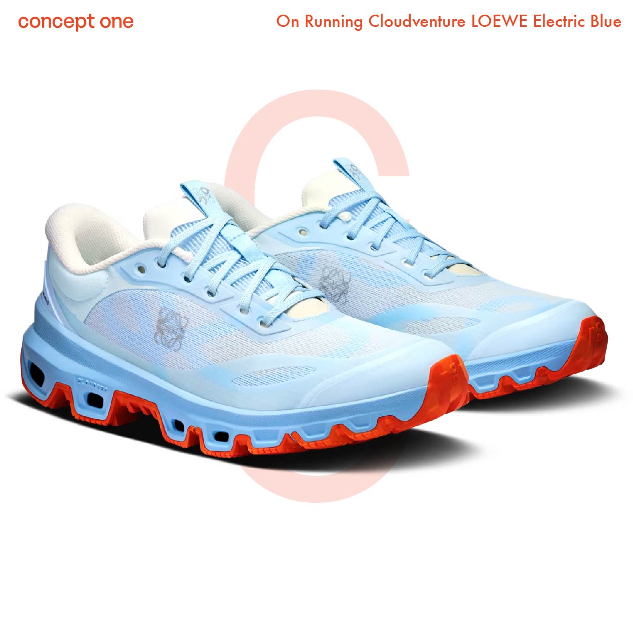 LOEWE x On Cloudventure 2.0 Blue Red White (W)