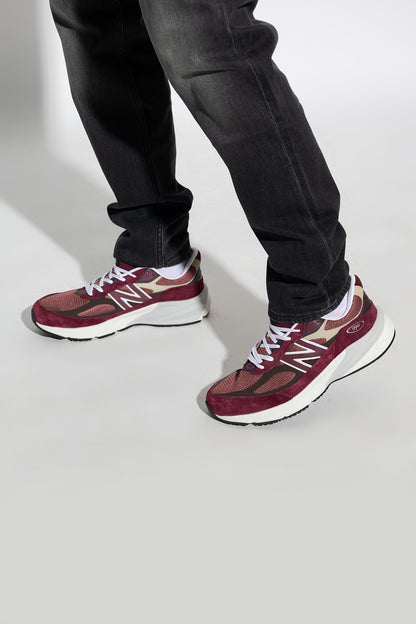 New Balance 990v6 MiUSA Teddy Santis Burgundy Tan (M)
