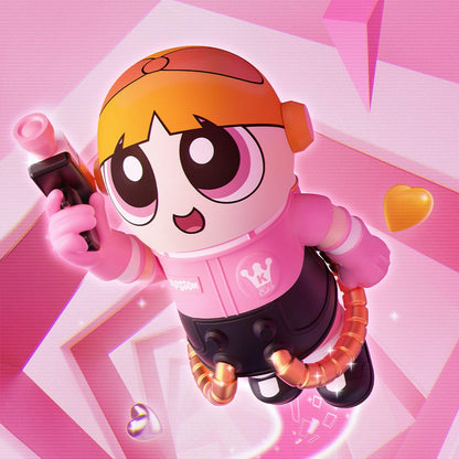 Pop Mart Mega Space Molly The Powerpuff Girls Blossom 400%+100%