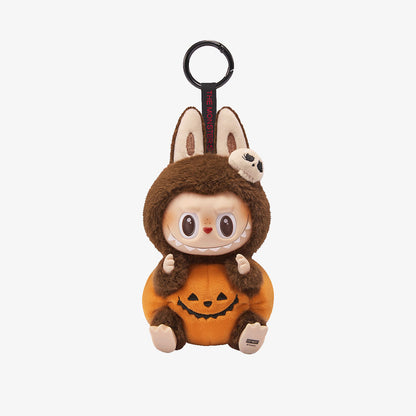 Happy Halloween Party Series-Sitting Pumpkin Vinyl Plush Pendant