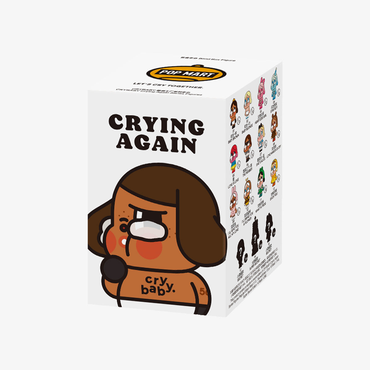 Crybaby crying again series figures