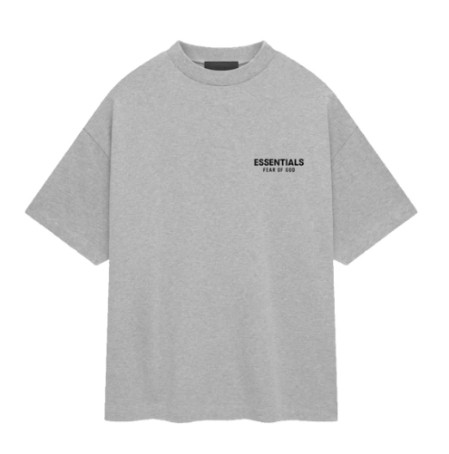 Essentials Core Logo Light Heather Gray (FW24)