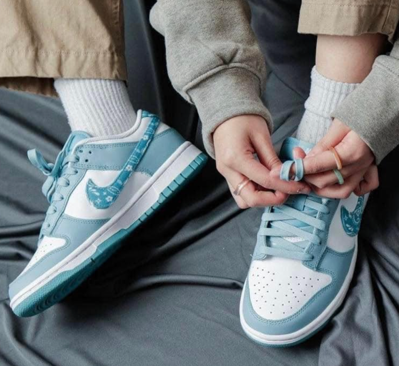Nike Dunk Low Essential Paisley Pack Worn Blue (W)