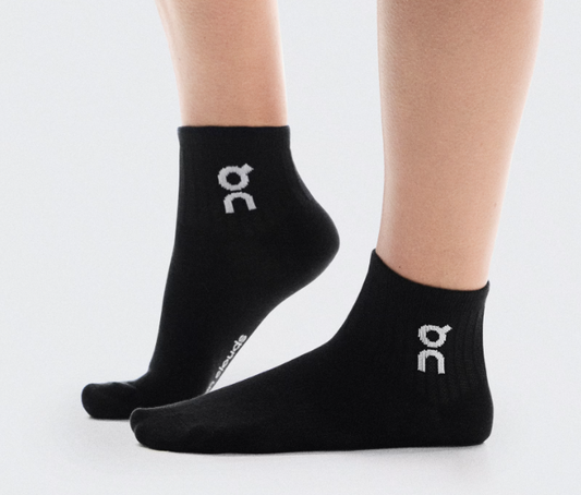 Logo Sock Mid 3P Black 2UF10520553 (M)