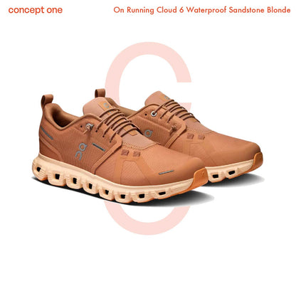 On Running Cloud 6 Waterproof Sandstone Blonde 3WF10053035 (W)