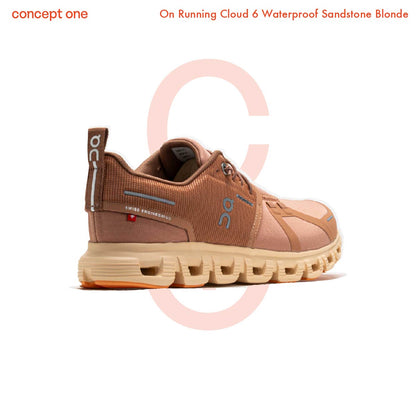 On Running Cloud 6 Waterproof Sandstone Blonde 3WF10053035 (W)