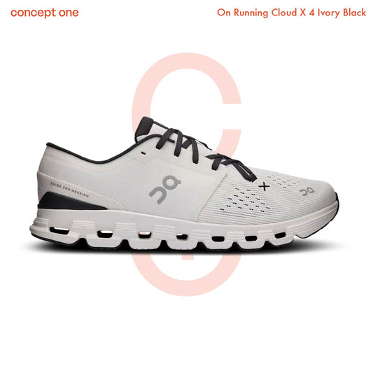 On Running Cloud X 4 Ivory Black (W)