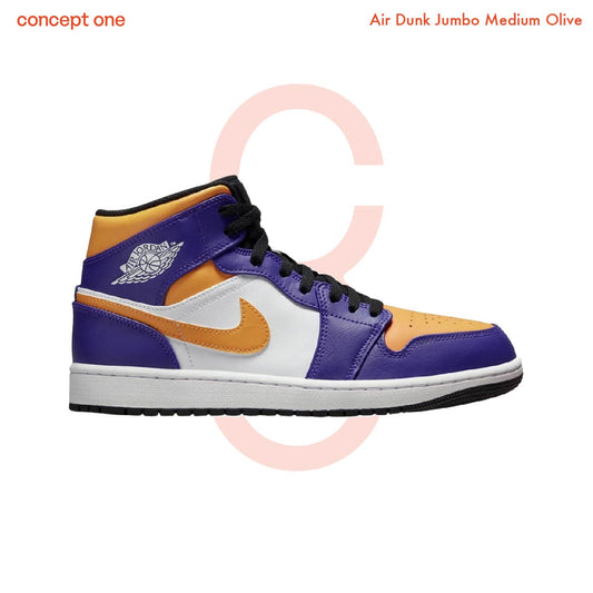 Jordan 1 Mid Lakers (2022) DQ8426517 (M)