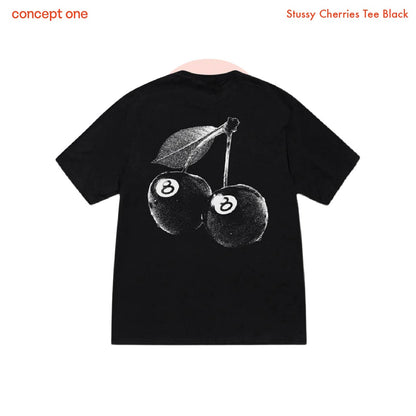 Stussy Cherries Tee Black