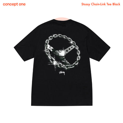 Stussy Chain-Link Tee Black