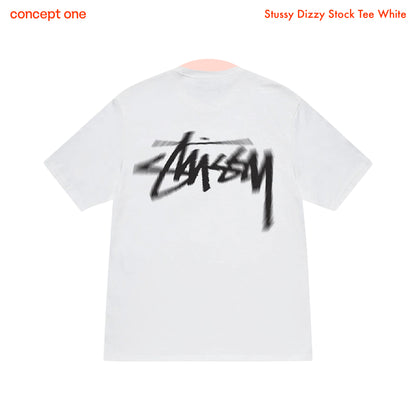 Stussy Dizzy Stock Tee White