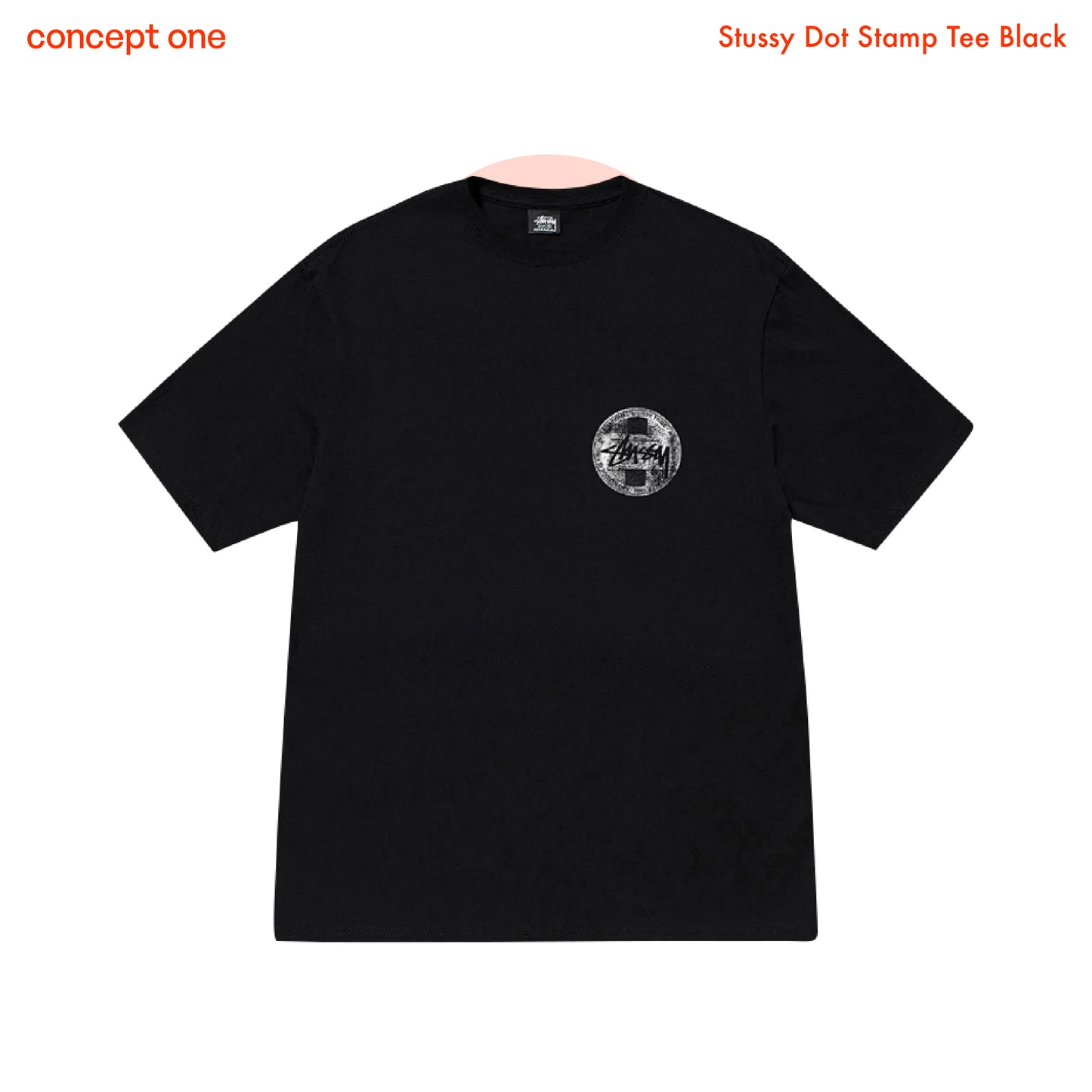 Stussy Tough Tread Tee Black