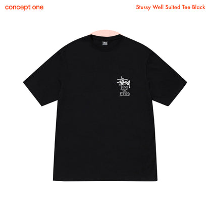 Stussy Well Suited Tee Black