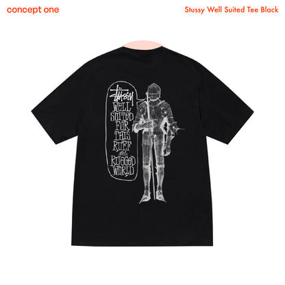 Stussy Well Suited Tee Black