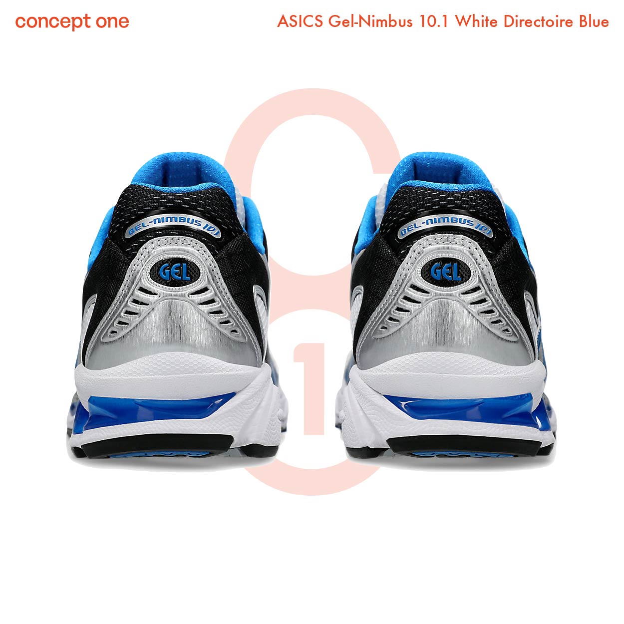 ASICS Gel-Nimbus 10.1 White Directoire Blue (1203A543-101) (M)