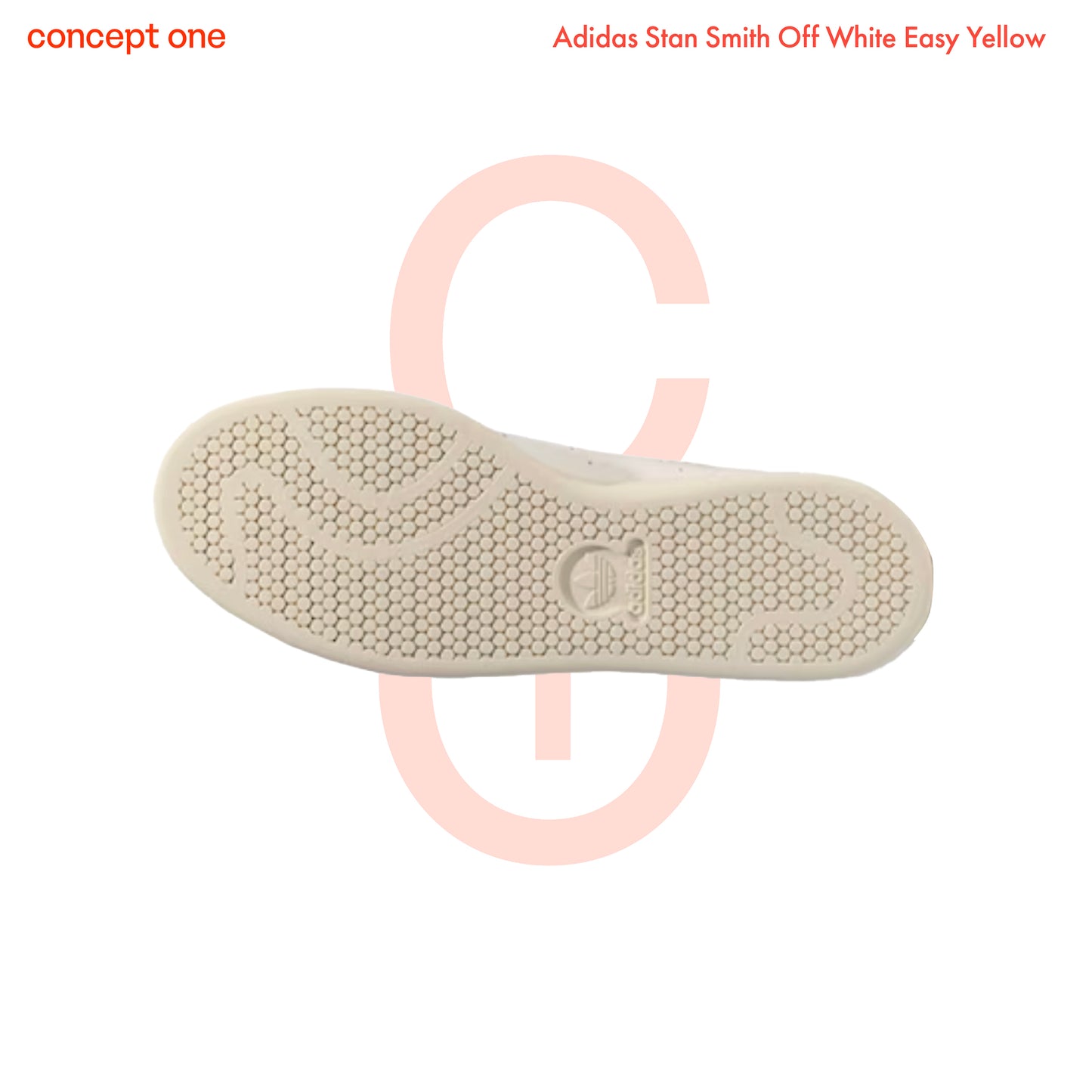 Adidas Stan Smith Off White Easy Yellow (M)