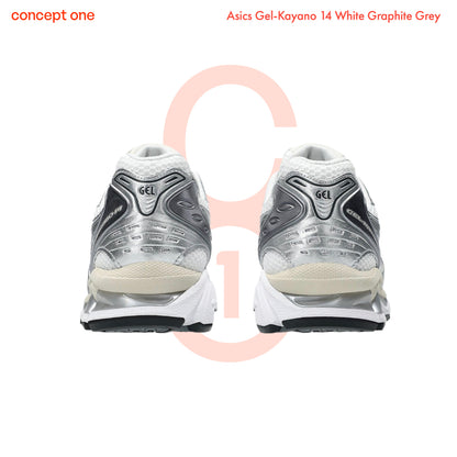 Asics Gel-Kayano 14 White Graphite Grey (M)
