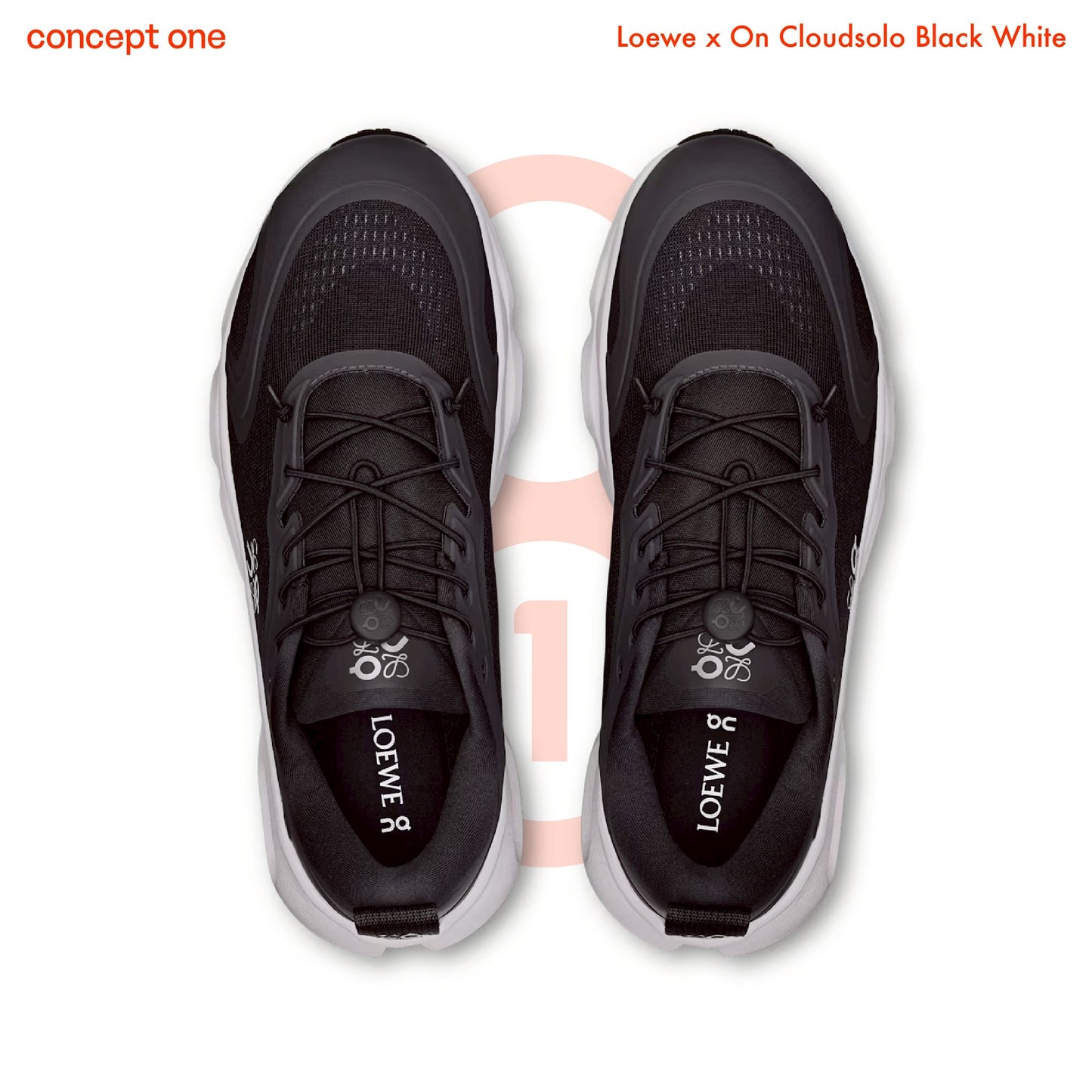 Loewe x On Cloudsolo Black White (W)
