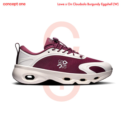 Loewe x On Cloudsolo Burgundy Eggshell (W)